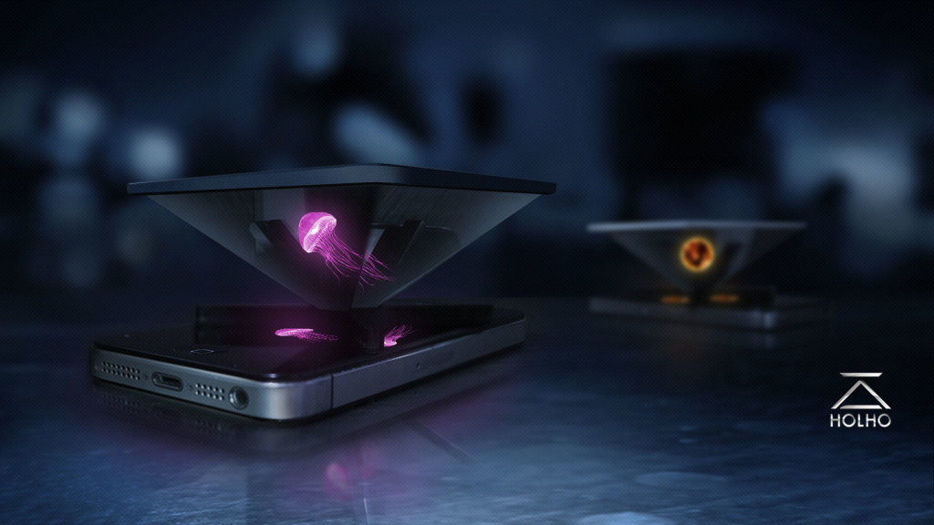 Turn your smartphone or tablet into hologram projector Innovation Essence