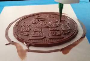 Printing Nutella with the Discov3ry Extruder