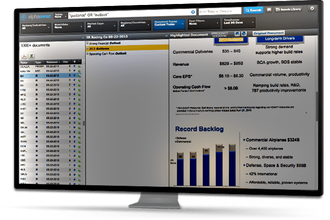 AlphaSense – Search Engines for Financial Information | Innovation Essence