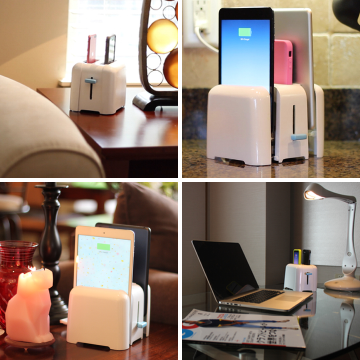 Foaster A Toaster Shaped iPhone Charger. Innovation Essence
