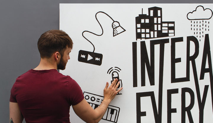 Bare Conductive - Interactive Wall - transforms any surface into a ...