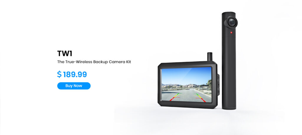 TW1 Truly Wireless Backup camera