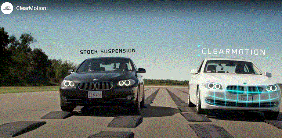 Clearmotion 'ClearMotion' - predictive suspension system that helps you to have ...