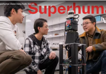 University of Pennsylvania has developed ‘PanoRadar’, a new tool to give robots superhuman vision by transforming simple radio waves into detailed, 3D views of the environment.