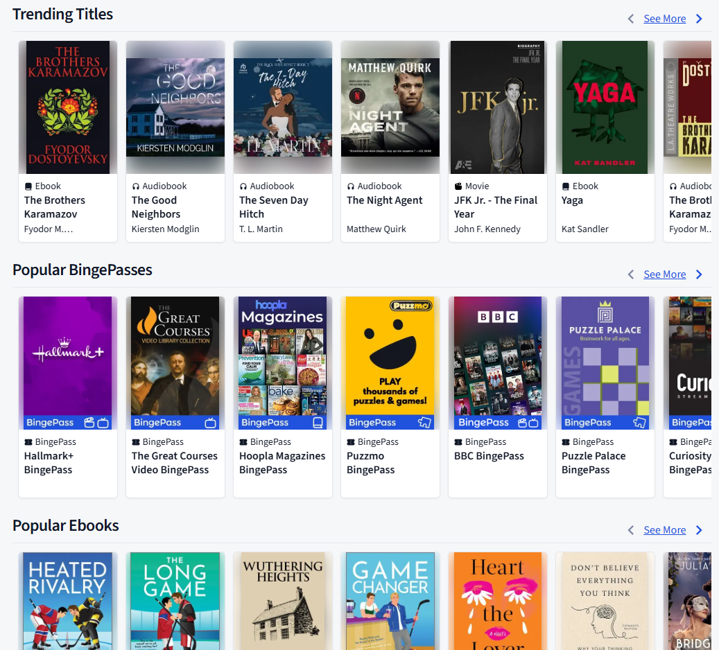 ‘hoopla’ – puts your public library at your fingertips. Anytime. Everywhere!