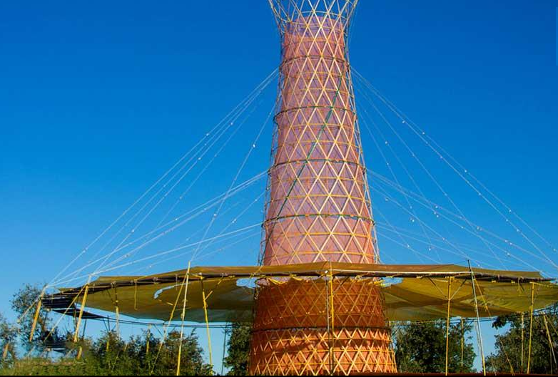 Warka Water System – Bamboo tower generates 26 gallons of water daily from air