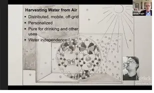 Omar M. Yaghi’s Solar-Powered Atmospheric Water Harvester that pulls 1,000 liters of pure water from thin air every day